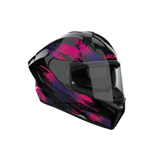 Casque moto Airoh 2026 Matryx Reflex - Violet
