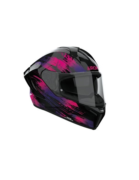 Casque moto Airoh 2026 Matryx Reflex - Violet