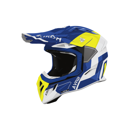 Casque moto cross Airoh 2026 Aviator Ace 2 Fury - Jaune