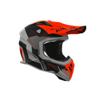 Casque moto cross Airoh 2026 Aviator Ace 2 Shield - Orange 2