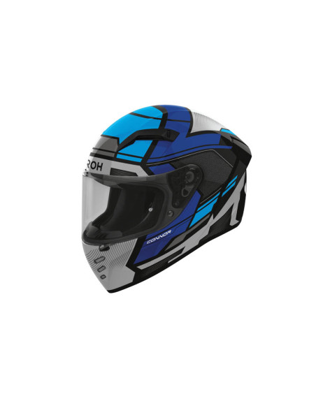 Casque moto Airoh 2026 Connor Blue - Bleu