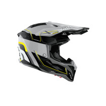 Casque moto cross Airoh 2026 Aviator 3 Leader - Jaune 2