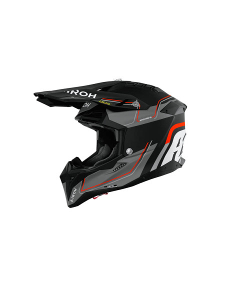 Casque moto cross Airoh 2026 Aviator 3 Leader - Orange