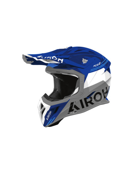 Casque moto cross Airoh 2026 Aviator Ace 2 Fury - Bleu