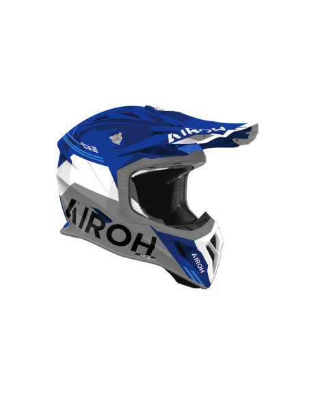 Casque moto cross Airoh 2026 Aviator Ace 2 Fury - Bleu