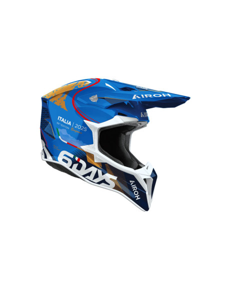 Casque moto cross Airoh 2026 Wraaap6 Days Italie -