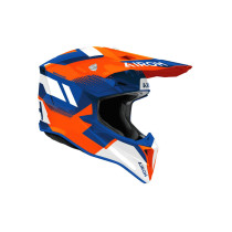 Casque moto cross Airoh 2026 WraaapVision - Orange 2