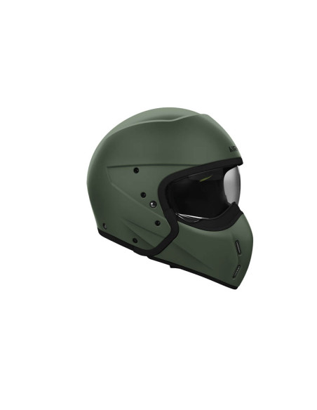 Casque moto modulable Airoh 2026 J 110 Military - Vert