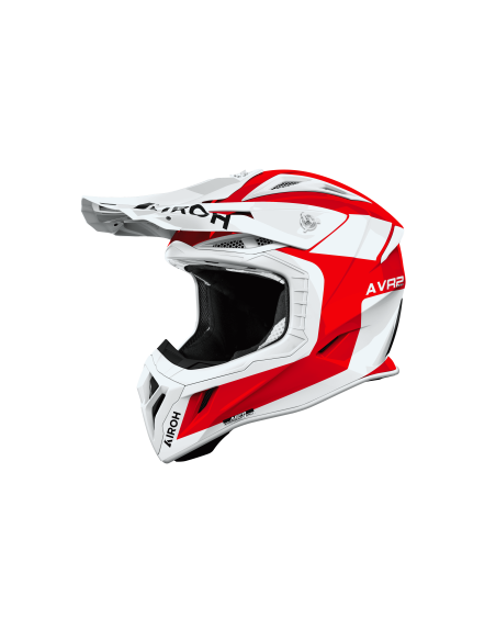 Casque moto cross Airoh 2026 Aviator Ace 2 Iron - Rouge