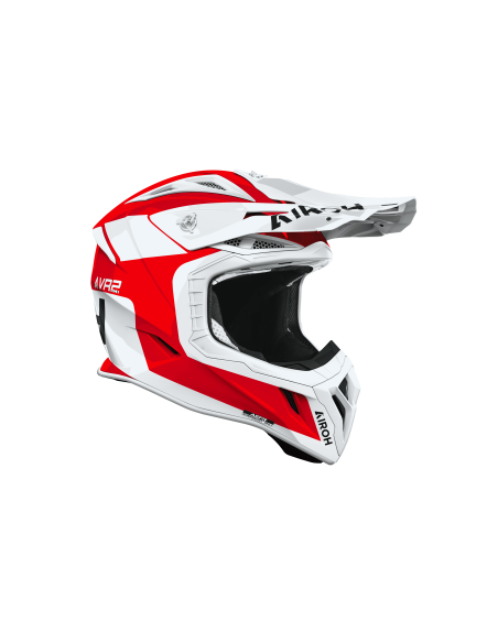 Casque moto cross Airoh 2026 Aviator Ace 2 Iron - Rouge