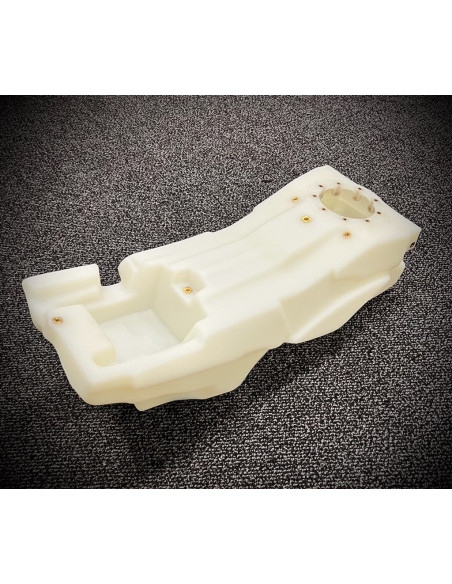 Réservoir IMS grande contenance Yamaha 450 YZ-F 2023-2026 / 250 YZ-F 2024-2026 Translucide 10.5 litres pour vanne femelle