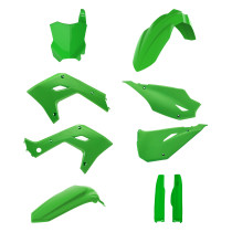 Kit plastiques restylé 2026  - Vert - POLISPORT Kawasaki 125/250 KX 2003-2008