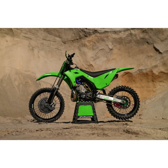 Kit plastiques restylé 2026  - Vert - POLISPORT Kawasaki 125/250 KX 2003-2008