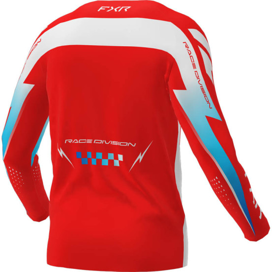 Maillot cross enfant FXR 2026 Clutch - Rouge Bleu Blanc