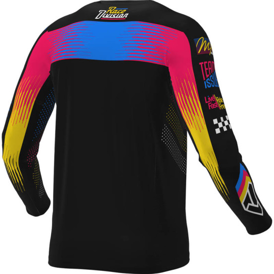 Maillot cross enfant FXR 2026 Podium - Noir Bleu Razz