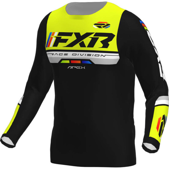 Maillot cross FXR 2026 Apex - Jaune Fluo