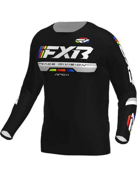 Maillot cross FXR 2026 Apex - Noir