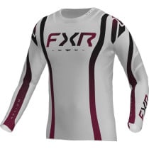 Maillot cross FXR 2026 Helium Infinity - Argent