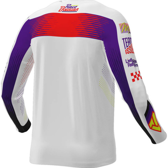 Maillot cross FXR 2026 Podium Gladiator - Blanc Violet Rouge
