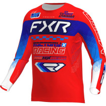 Maillot cross FXR 2026 Podium Gladiator - Rouge Bleu Blanc