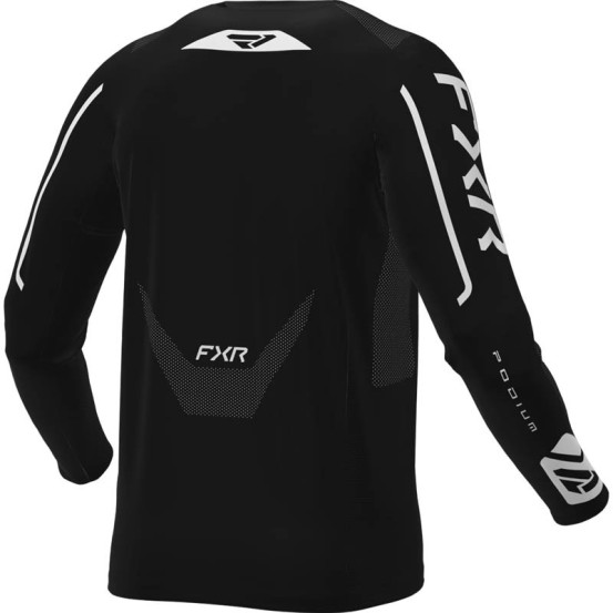 Maillot cross FXR 2026 Podium Relay - Noir Blanc