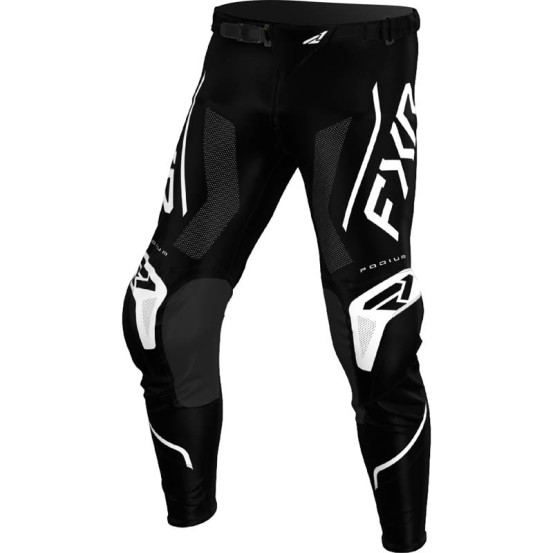 Pantalon cross enfant FXR 2026 Podium - Noir Blanc