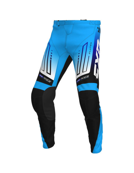 Pantalon cross FXR 2026 Clutch - Bleu Noir Blanc