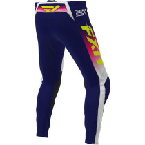 Pantalon cross FXR 2026 Clutch - Bleu Razz Blanc 2