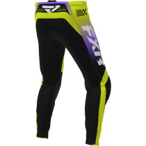 Pantalon cross FXR 2026 Clutch - Jaune Fluo Noir Violet 2