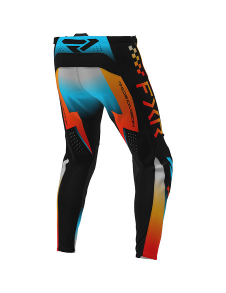 Pantalon cross FXR 2026 Clutch Pro - Gris Bleu Orange