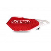 Protèges mains moto - Rouge Blanc - ACERBIS X-ELITE