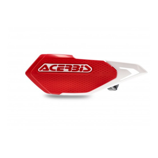 Protèges mains moto - Rouge Blanc - ACERBIS X-ELITE