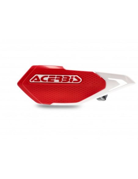 Protèges mains moto - Rouge Blanc - ACERBIS X-ELITE