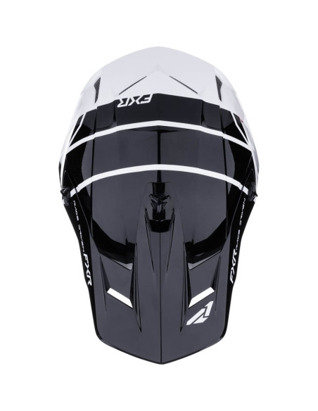 Casque cross enfant FXR Clutch - Blanc Noir