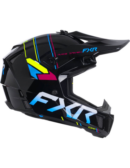 Casque cross enfant FXR Clutch - Rave