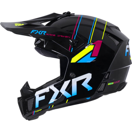 Casque cross enfant FXR Clutch - Rave