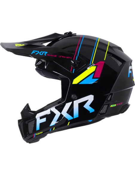 Casque cross enfant FXR Clutch - Rave