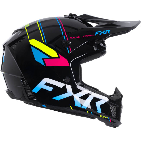Casque cross FXR Clutch Comp - Rave