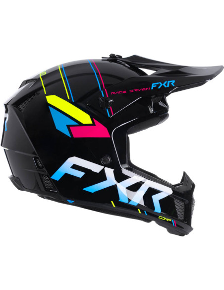 Casque cross FXR Clutch Comp - Rave