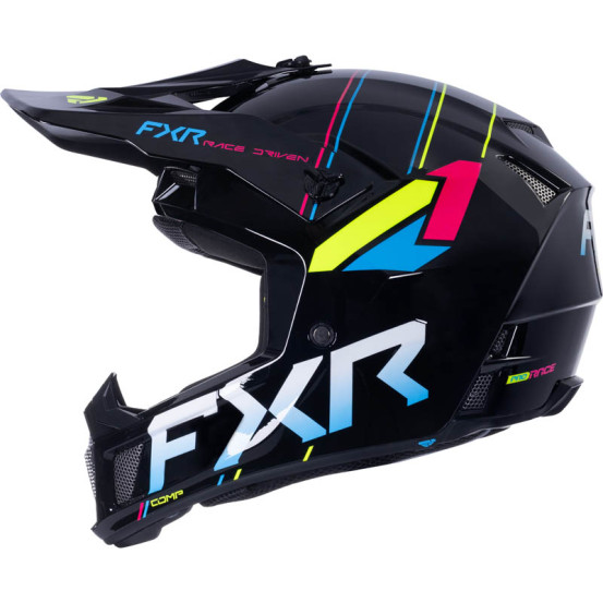 Casque cross FXR Clutch Comp - Rave