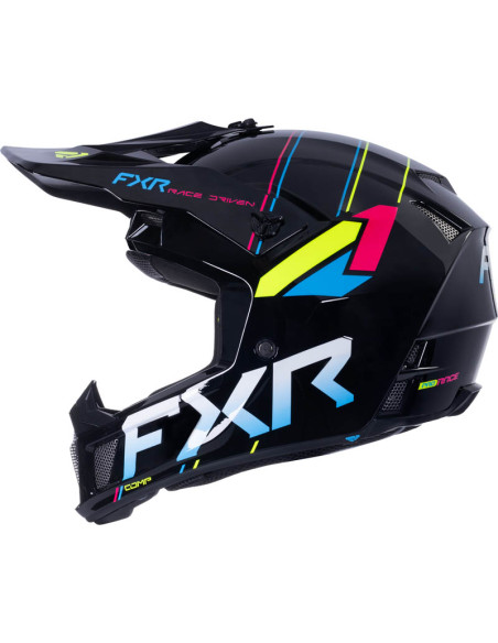 Casque cross FXR Clutch Comp - Rave