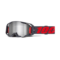 Masque cross 100% Armatic Turo - Ecran iridium Argent