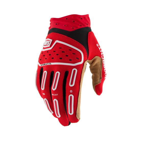 Gants cross enfant 100% Airmatic 2 - Rouge Noir