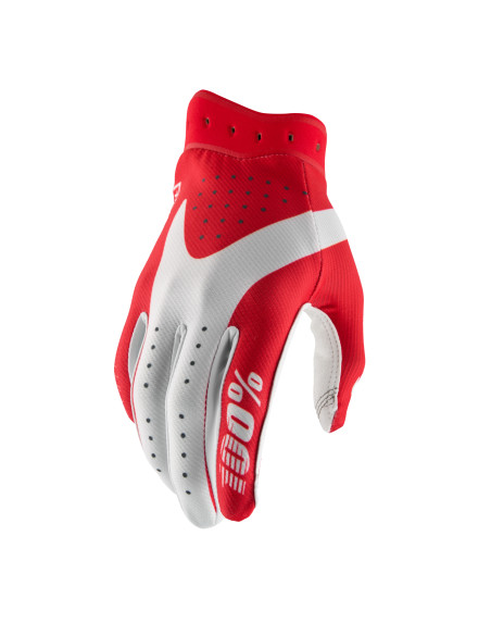 Gants cross 100% Itrack 2 - Rouge