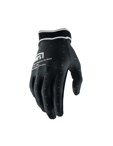Gants cross 100% Ridefit 2 - Noir