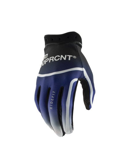 Gants cross 100% Ridefit 2 - Bleu