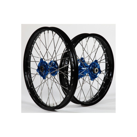 Paire de roues BUD Racing moyeux Bleu KTM Husqvarna 19/16 85 SX TC 2025