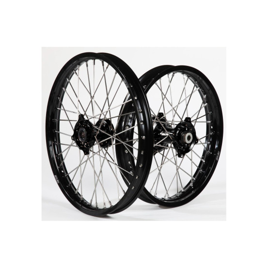 Paire de roues BUD Racing moyeux Noir KTM Husqvarna 17/14 85 SX TC 2025