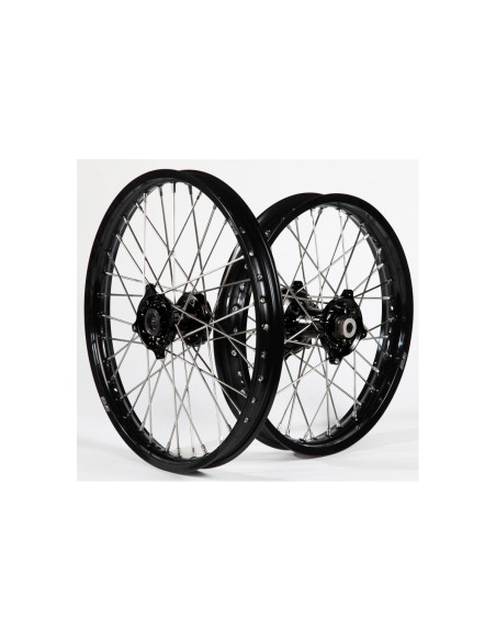 Paire de roues BUD Racing moyeux Noir KTM Husqvarna 17/14 85 SX TC 2025