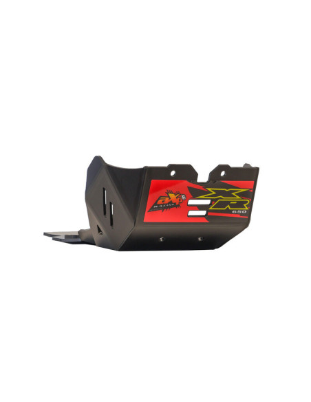 Sabot AXP avec protection de biellette Honda 650 XR 2000-2007 - Noir